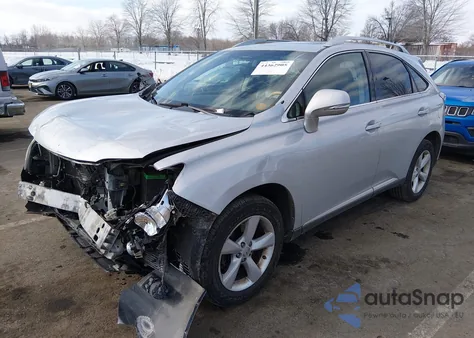 2010 Lexus Rx 350 from USA, damaged, VIN 2T2BK1BA7AC079099